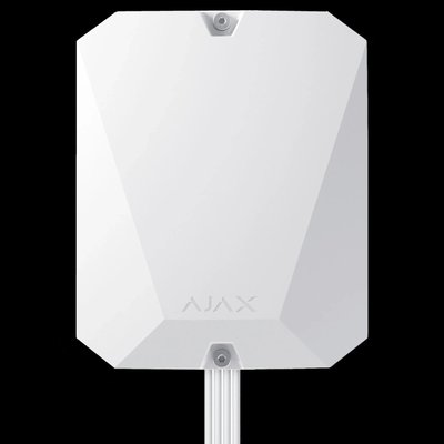 Ajax Hub Hybrid (4G) white Дротова охоронна централь 30975 фото